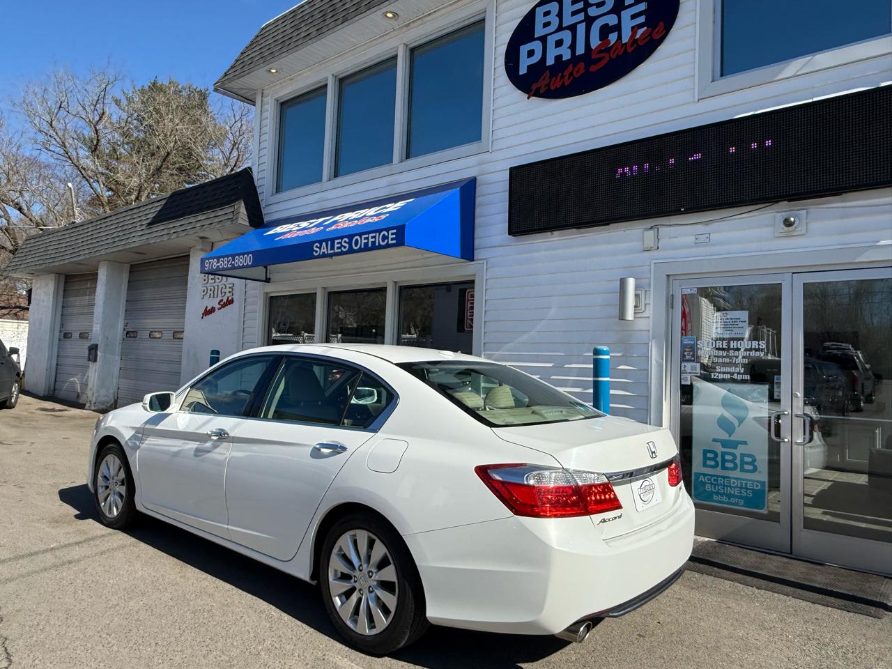 Honda Accord Sdn 4dr V6 Auto EX-L 2013