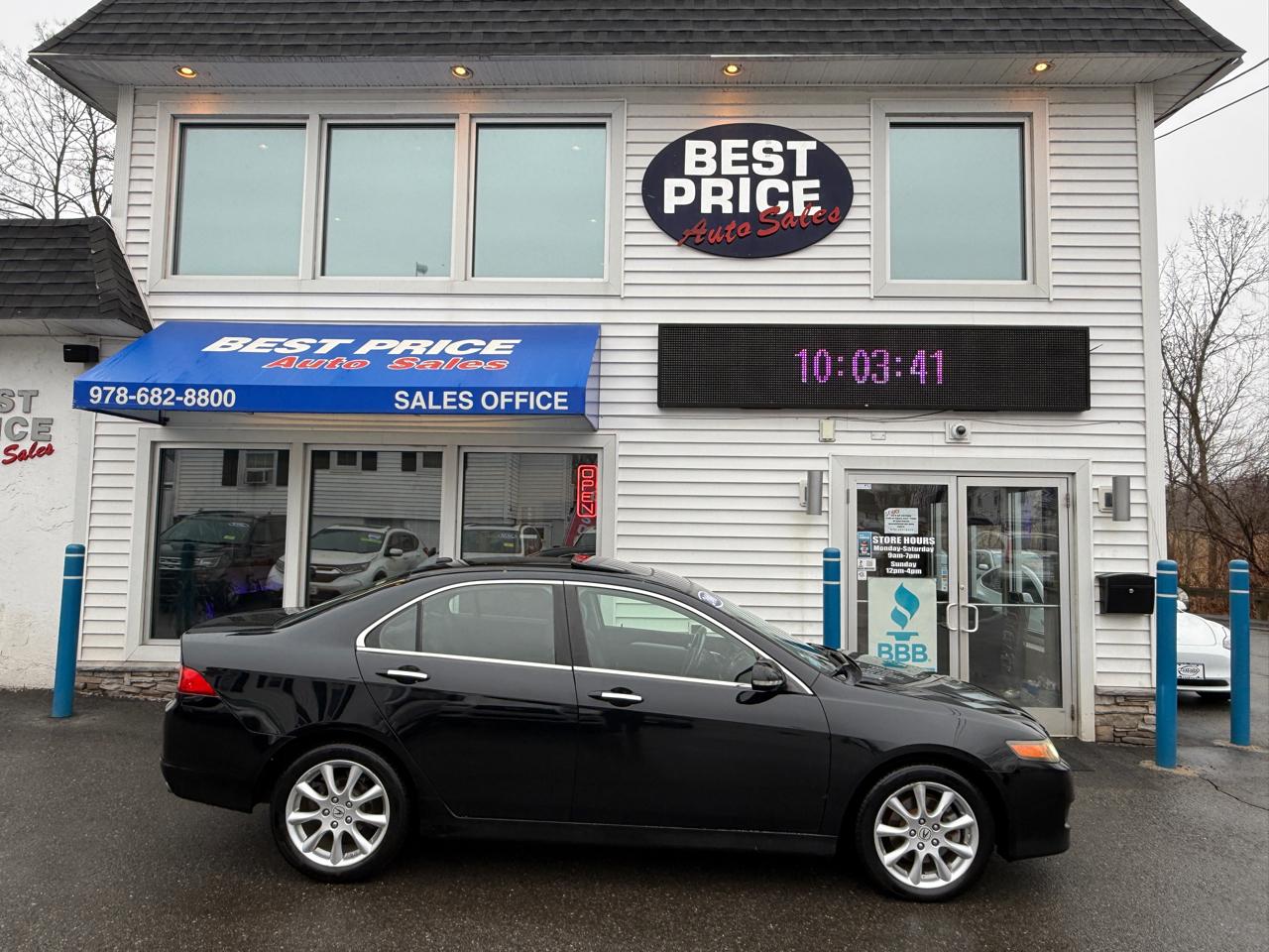 Acura TSX 4dr Sdn Auto Nav 2008