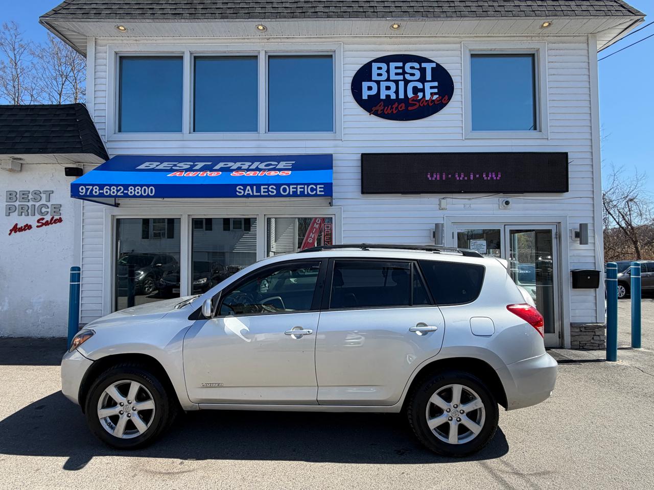 Toyota RAV4 4WD 4dr 4-cyl 4-Spd AT Ltd (Natl) 2008