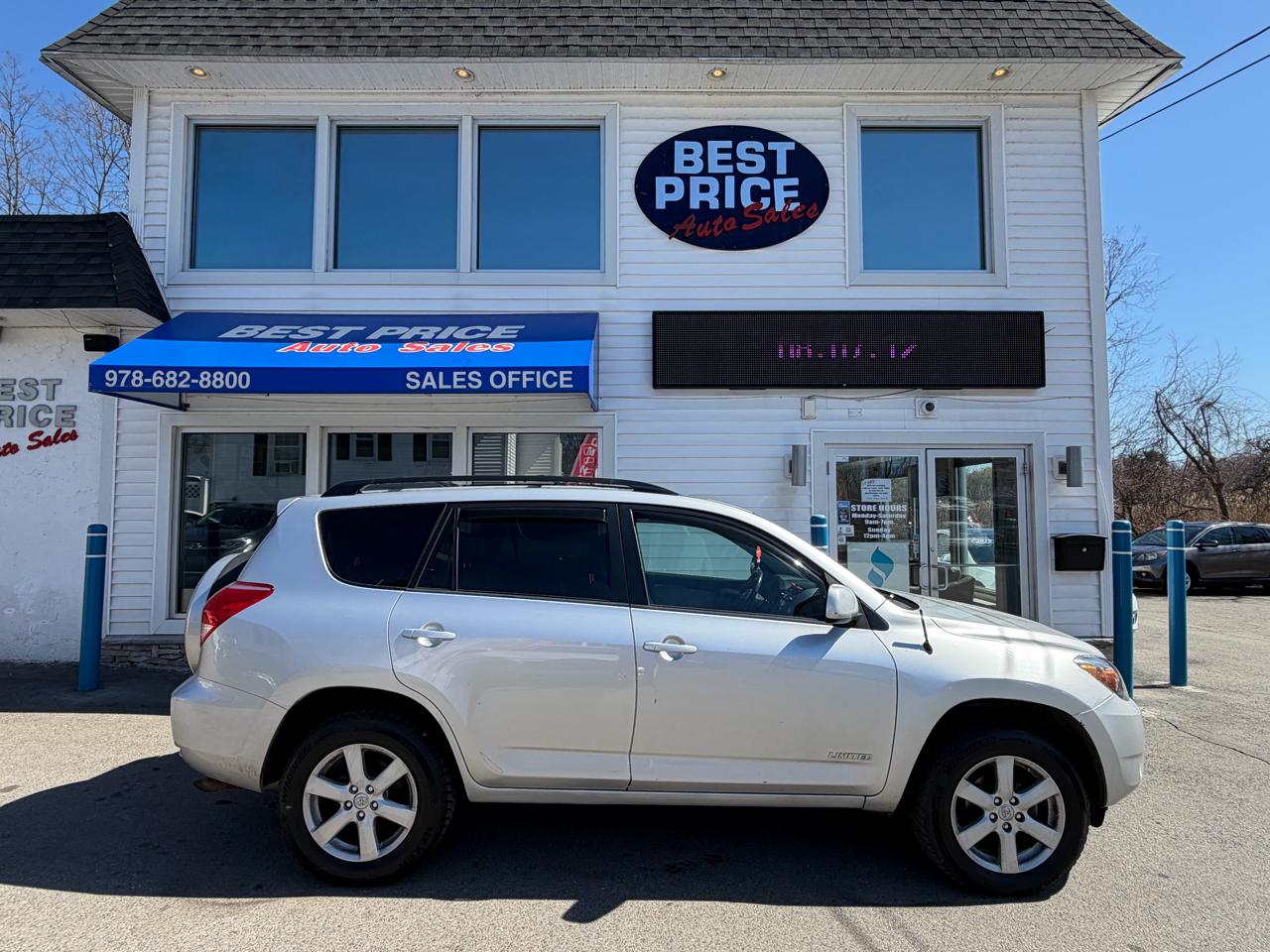 Toyota RAV4 4WD 4dr 4-cyl 4-Spd AT Ltd (Natl) 2008