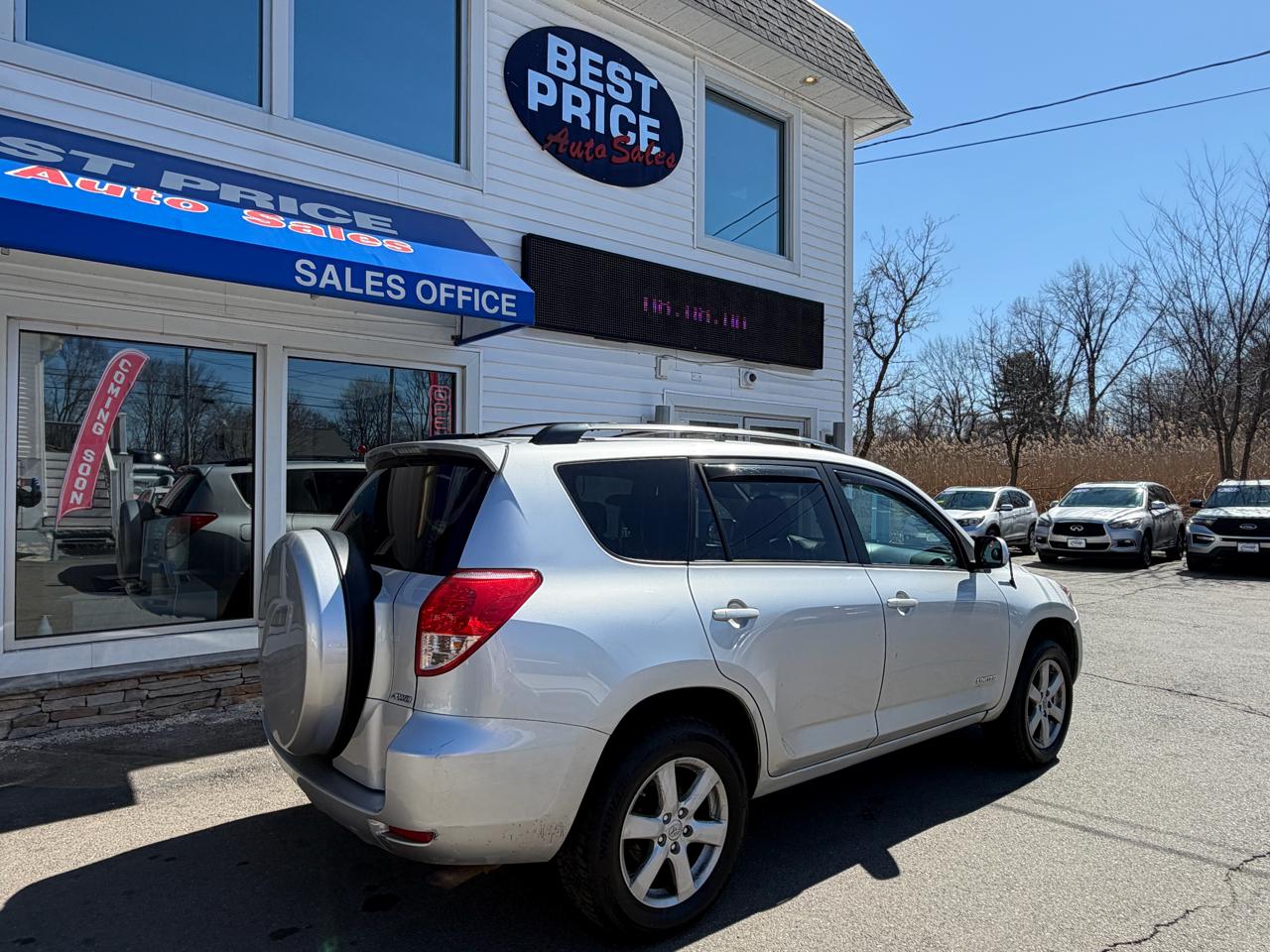 Toyota RAV4 4WD 4dr 4-cyl 4-Spd AT Ltd (Natl) 2008