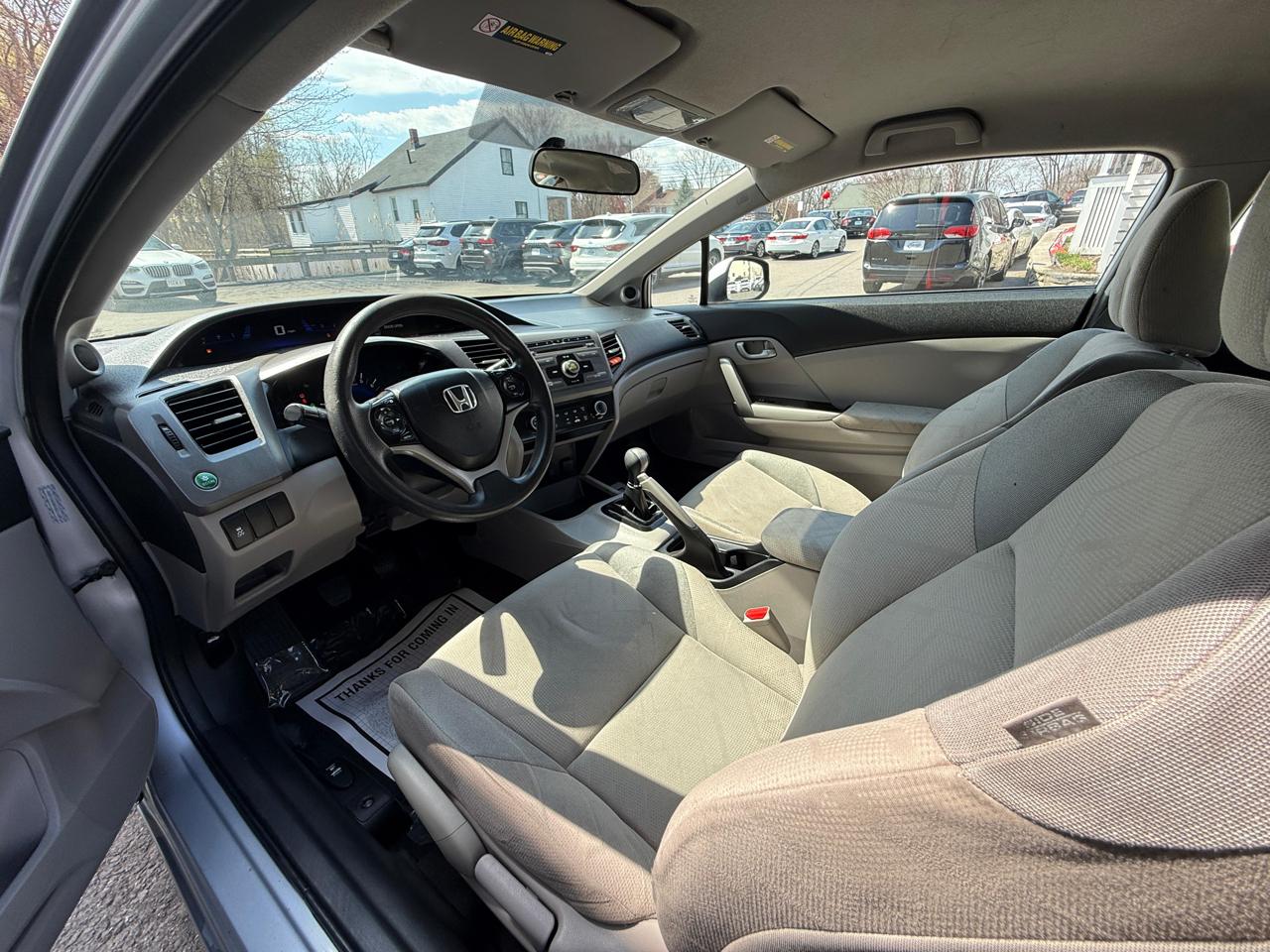 Honda Civic Cpe 2dr Man LX 2012
