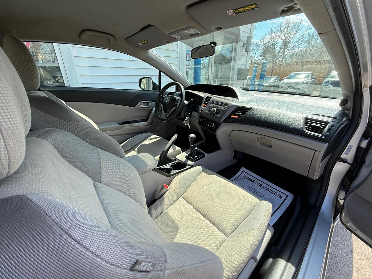 Honda Civic Cpe 2dr Man LX 2012