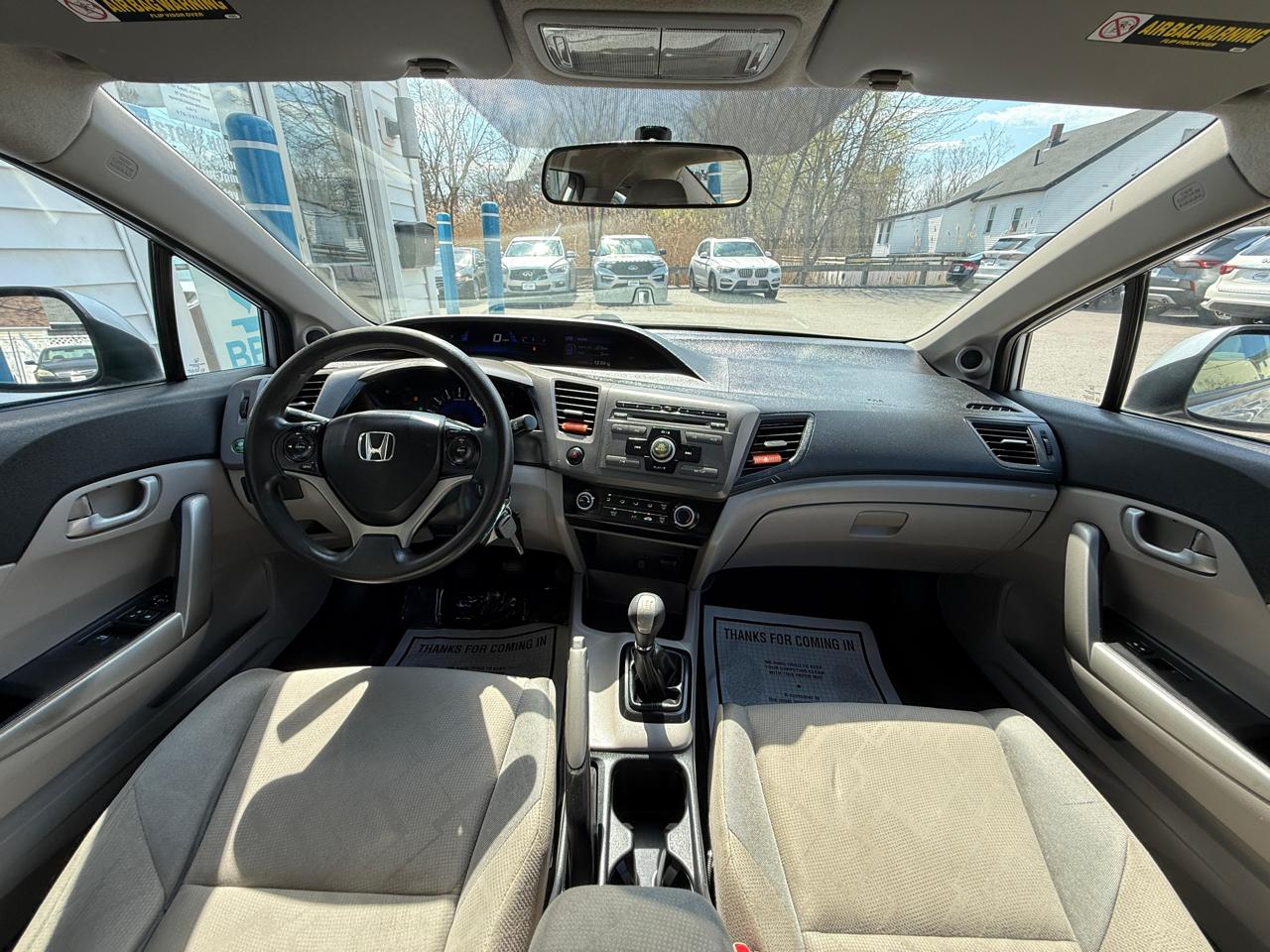 Honda Civic Cpe 2dr Man LX 2012