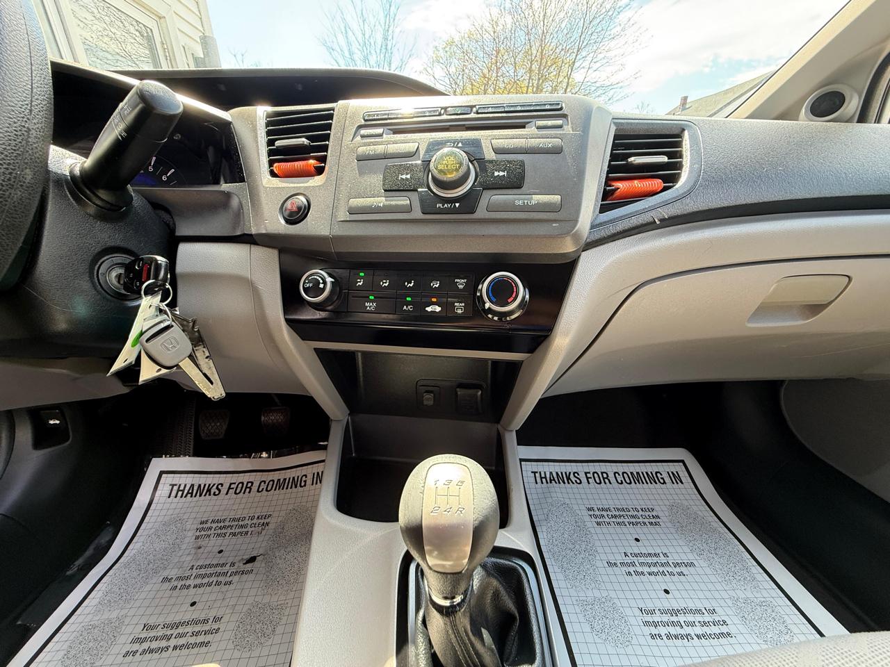 Honda Civic Cpe 2dr Man LX 2012