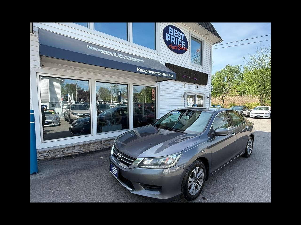 Honda Accord Sedan 4dr I4 CVT LX 2014
