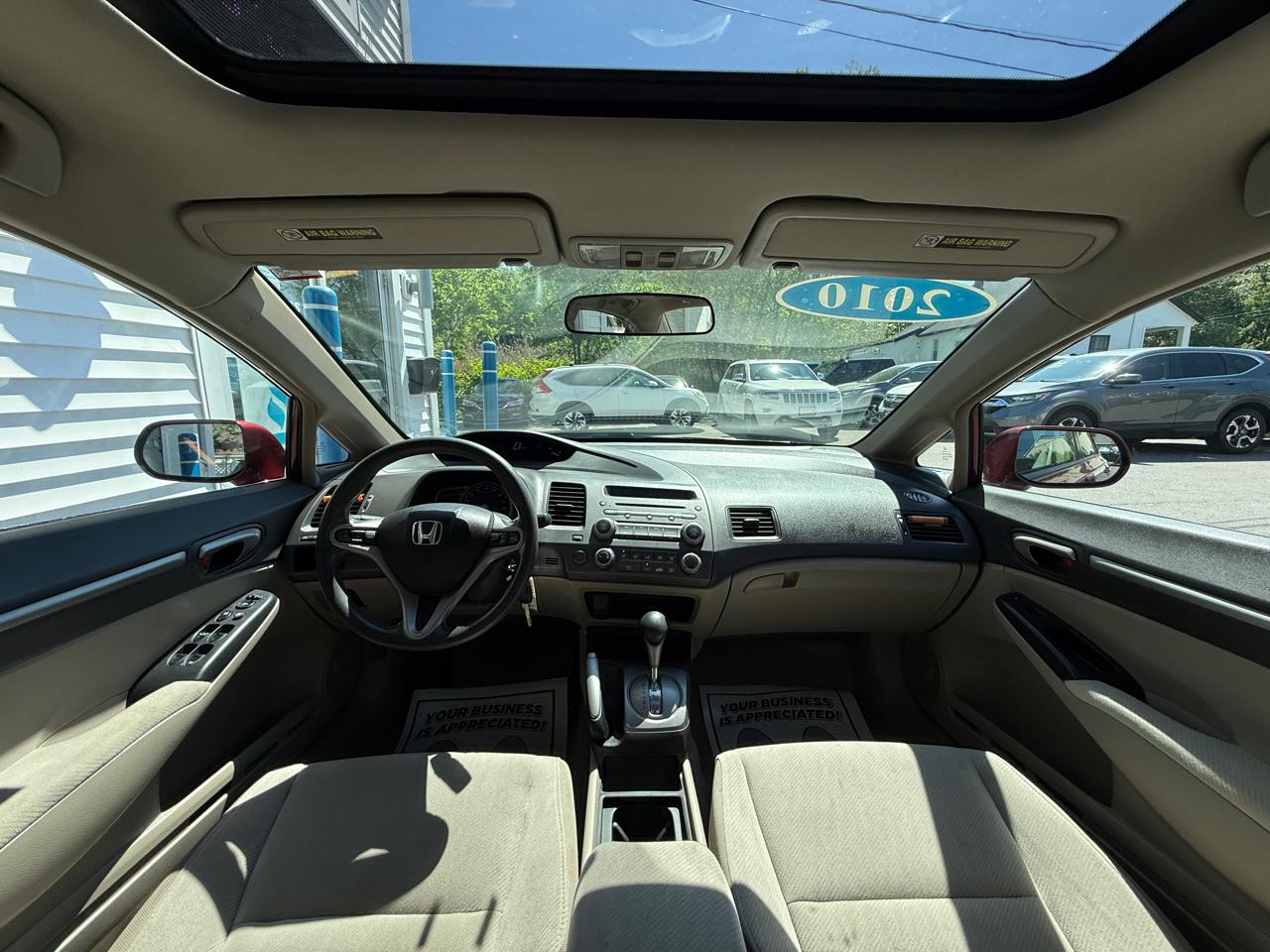 Honda Civic Sdn 4dr Auto EX 2010