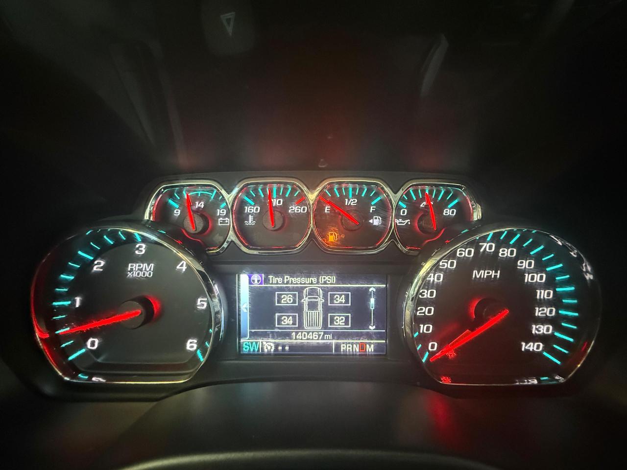 Chevrolet Silverado 1500 4WD Crew Cab 143.5" LT w/1LT 2016