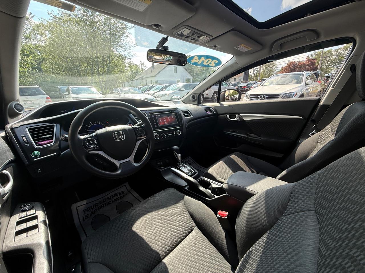 Honda Civic Sedan 4dr CVT EX 2014