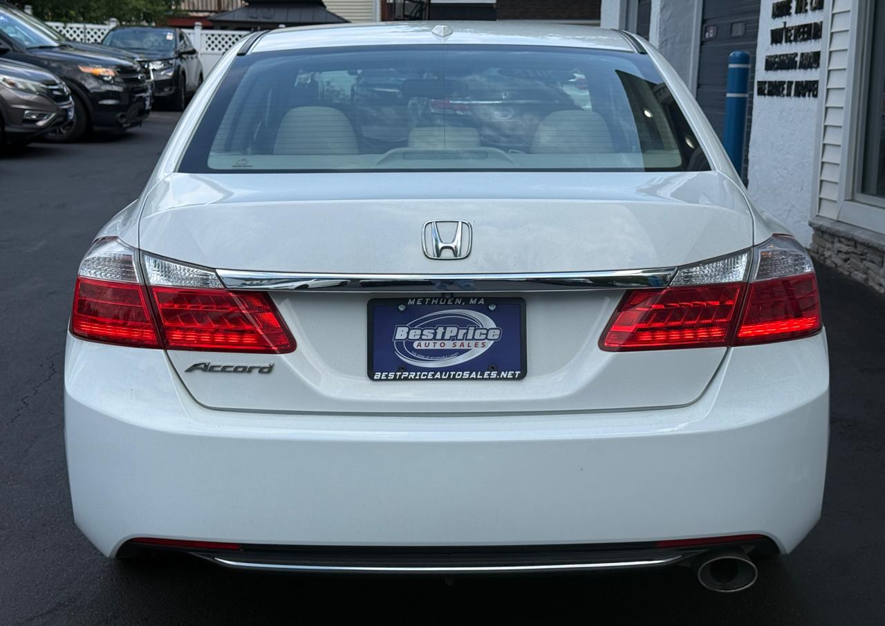 Honda Accord Sedan 4dr I4 CVT EX-L 2015