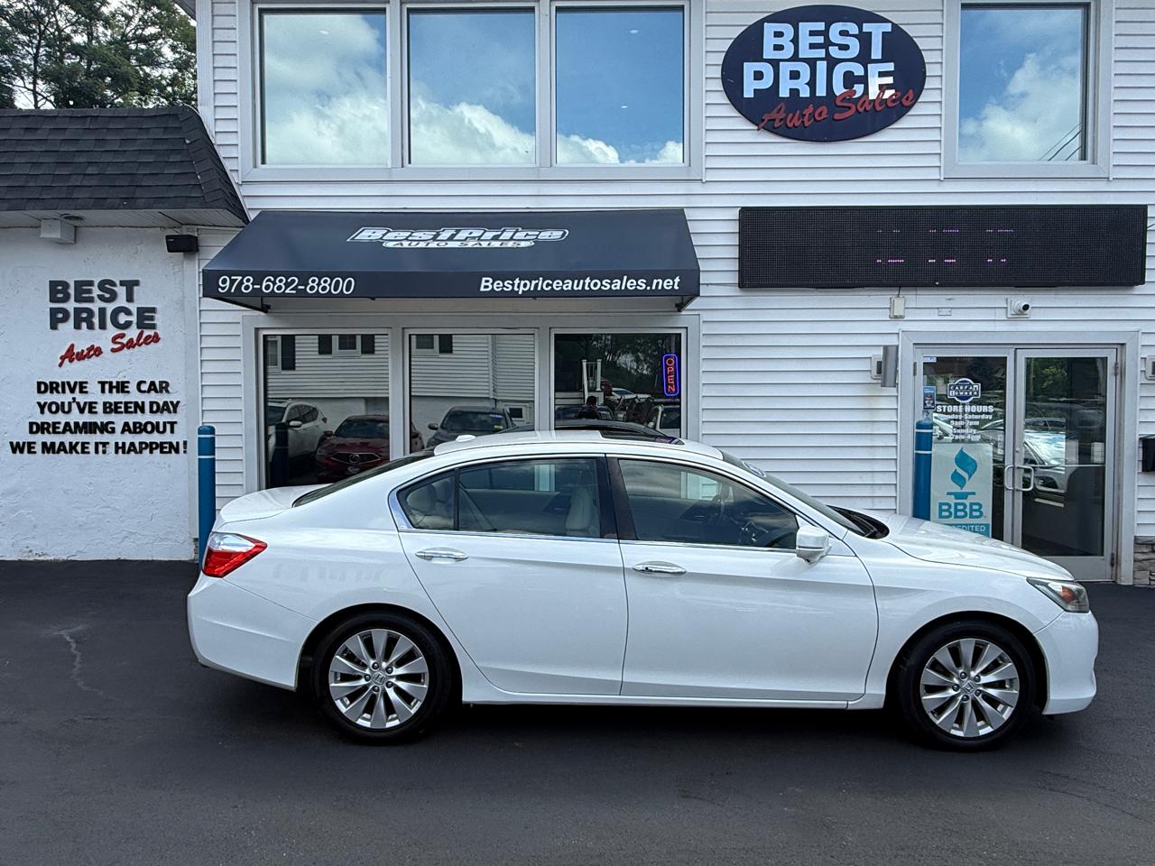 Honda Accord Sedan 4dr I4 CVT EX-L 2015