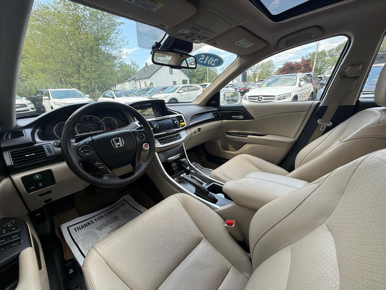 Honda Accord Sedan 4dr I4 CVT EX-L 2015