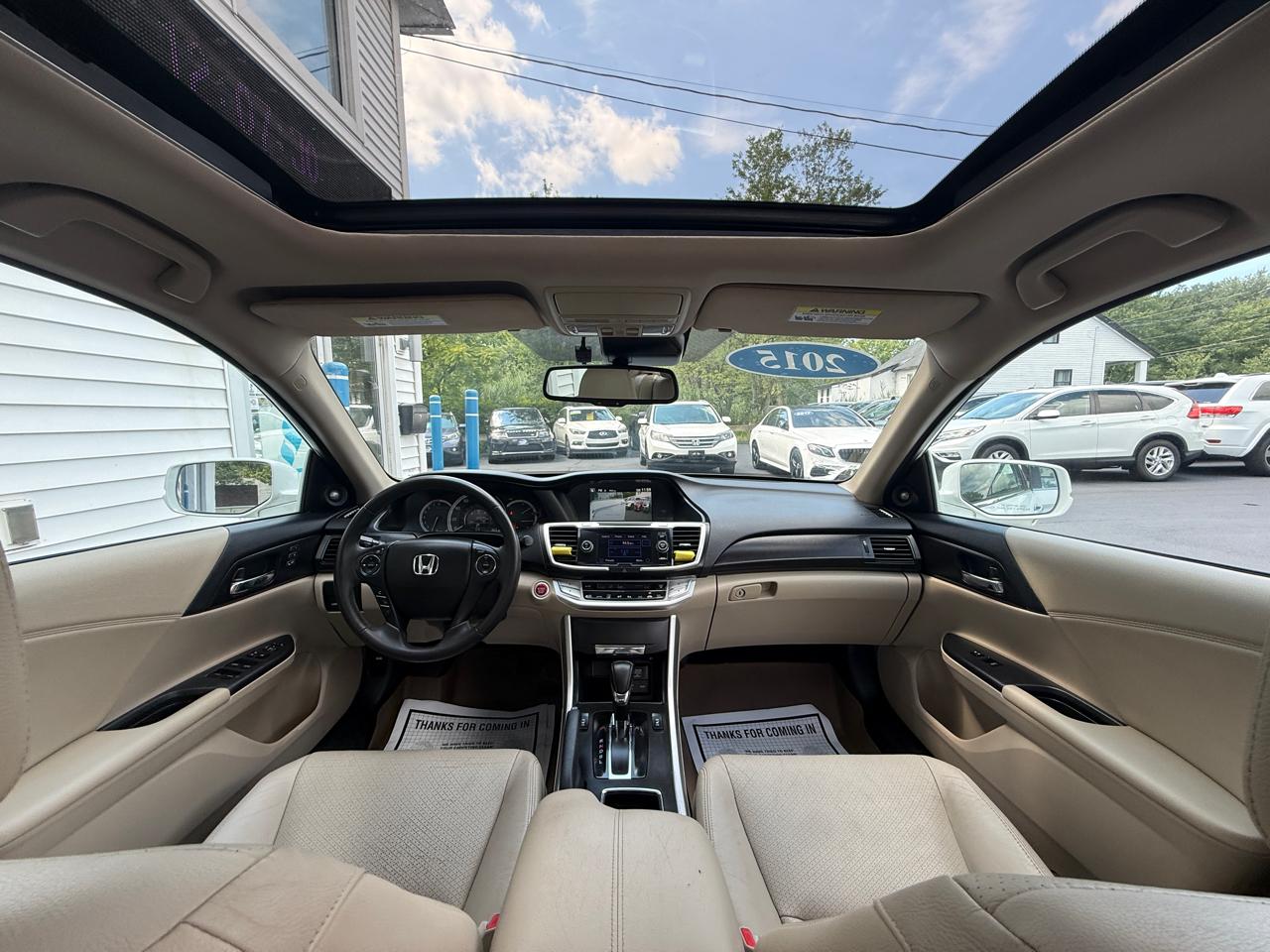 Honda Accord Sedan 4dr I4 CVT EX-L 2015