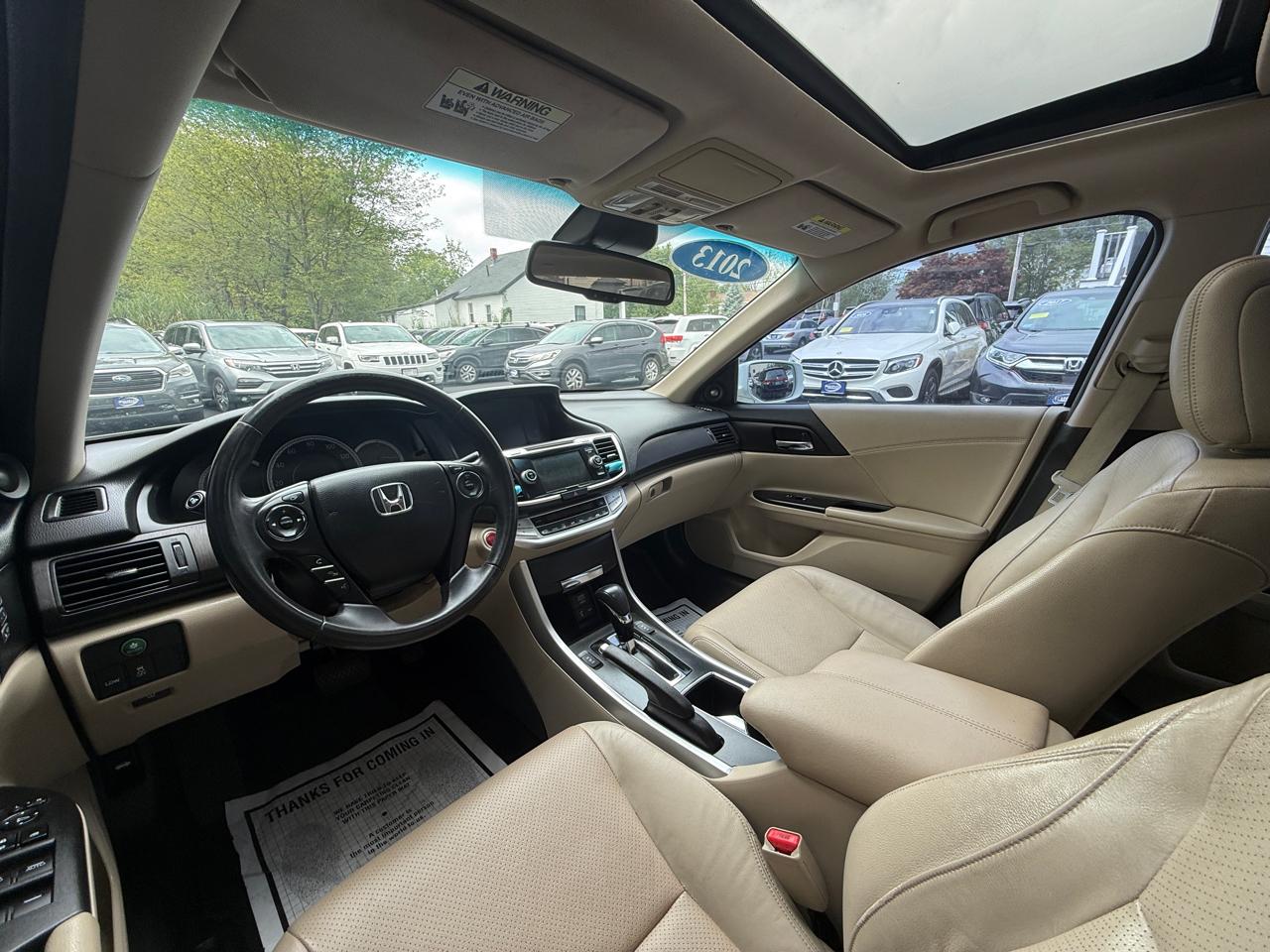 Honda Accord Sdn 4dr V6 Auto EX-L 2013