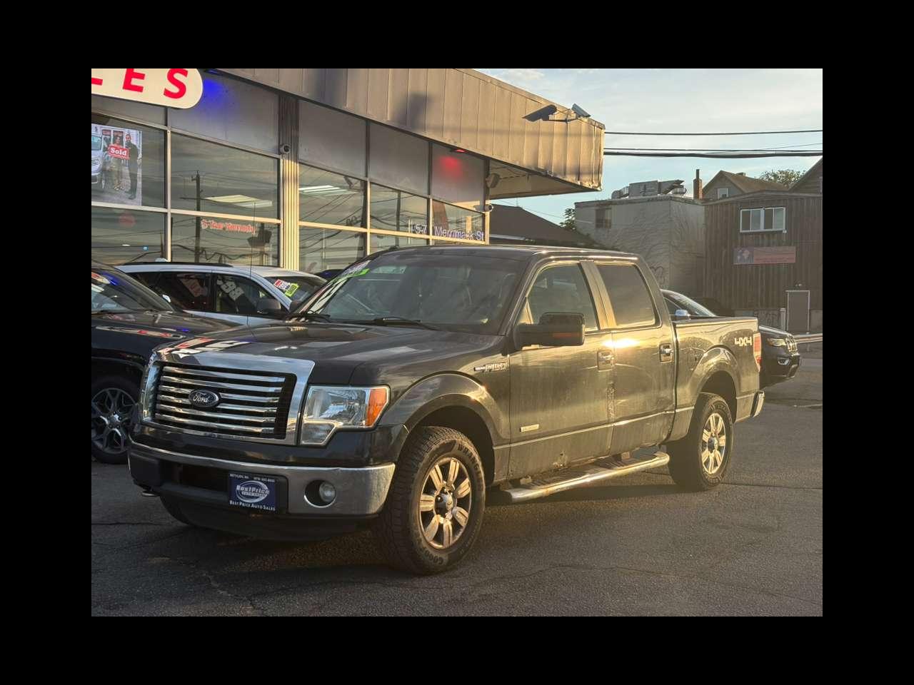 Ford F-150 4WD SuperCrew 145" XL 2012