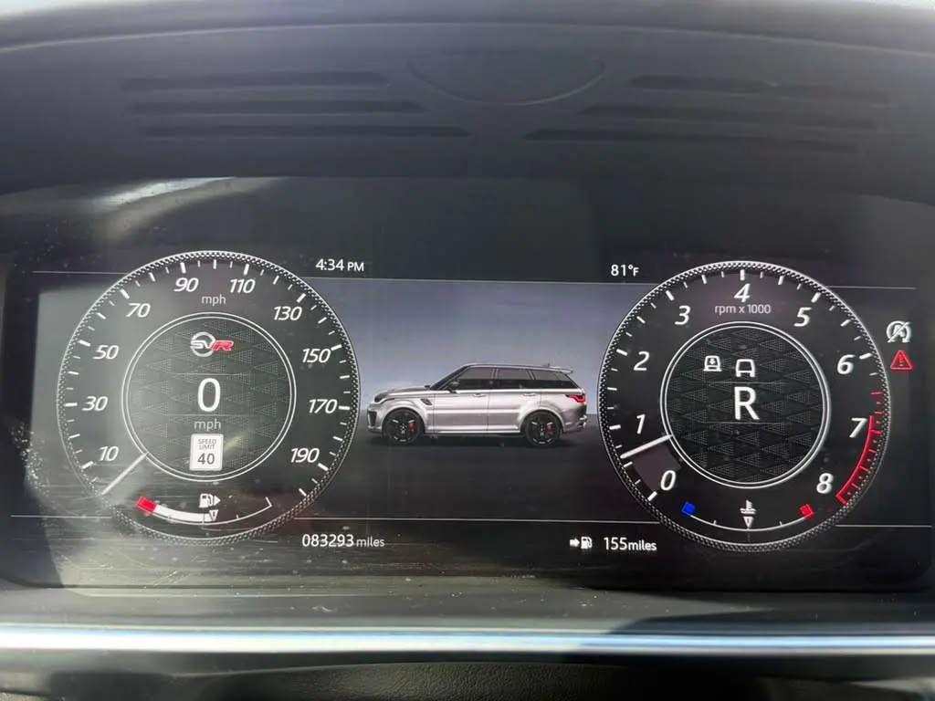 Land Rover Range Rover Sport V8 Supercharged SVR 2020