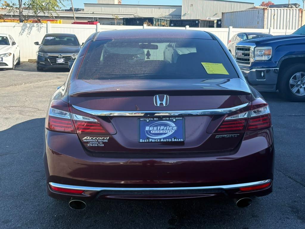 Honda Accord Sedan 4dr I4 CVT Sport 2016
