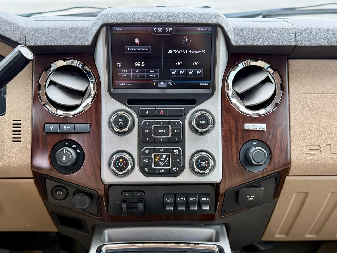 Ford F-250 SD Lariat Crew Cab 4WD 2015