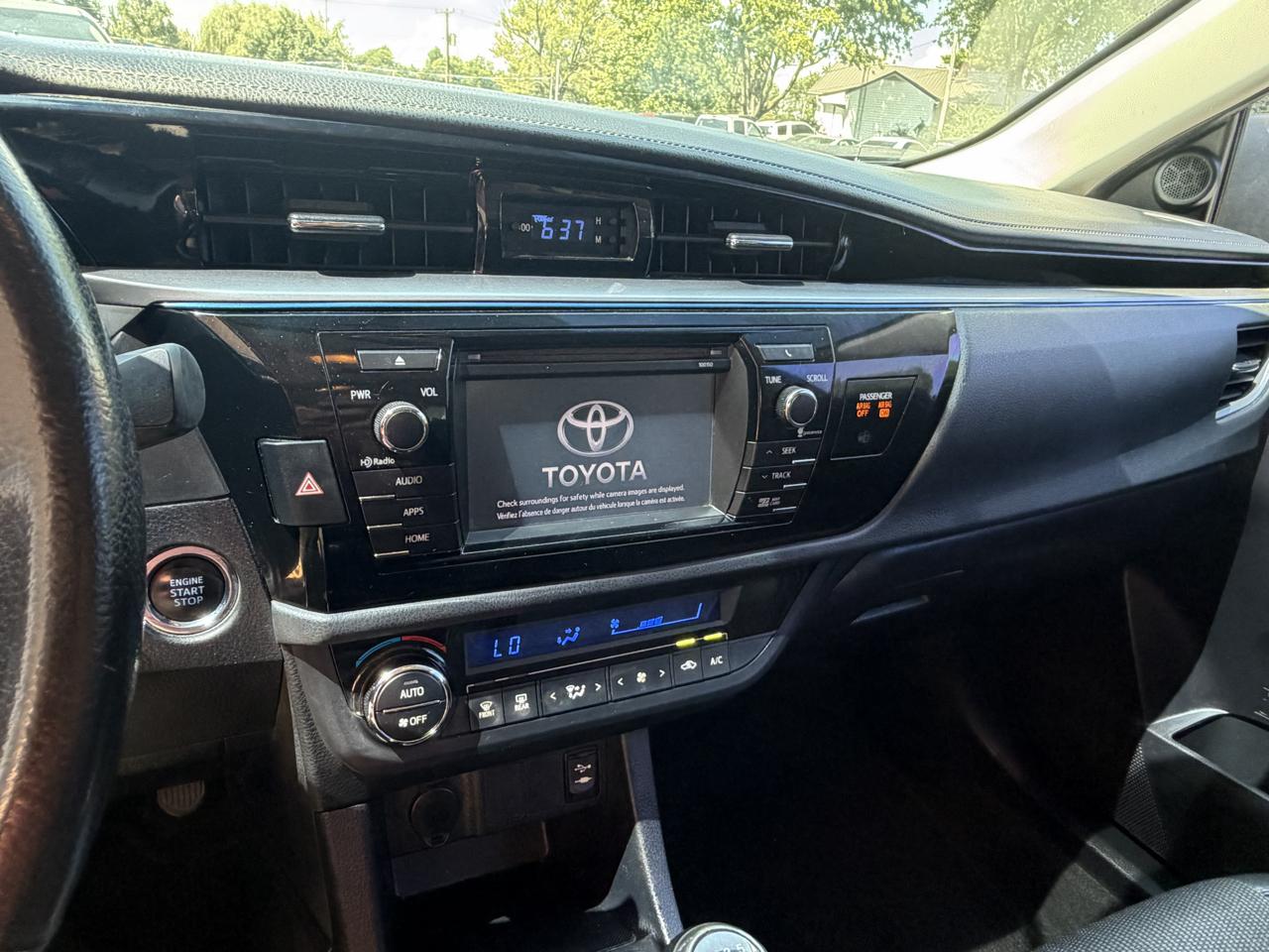 Toyota Corolla S Premium CVT 2015