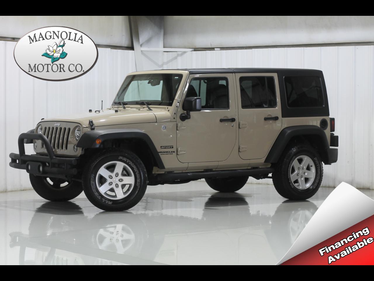 Jeep Wrangler Unlimited 4WD 4dr Sport 2016