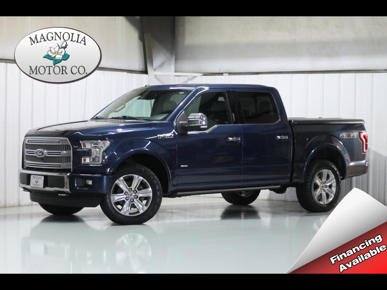 2015 Ford F-150 4WD SuperCrew Platinum