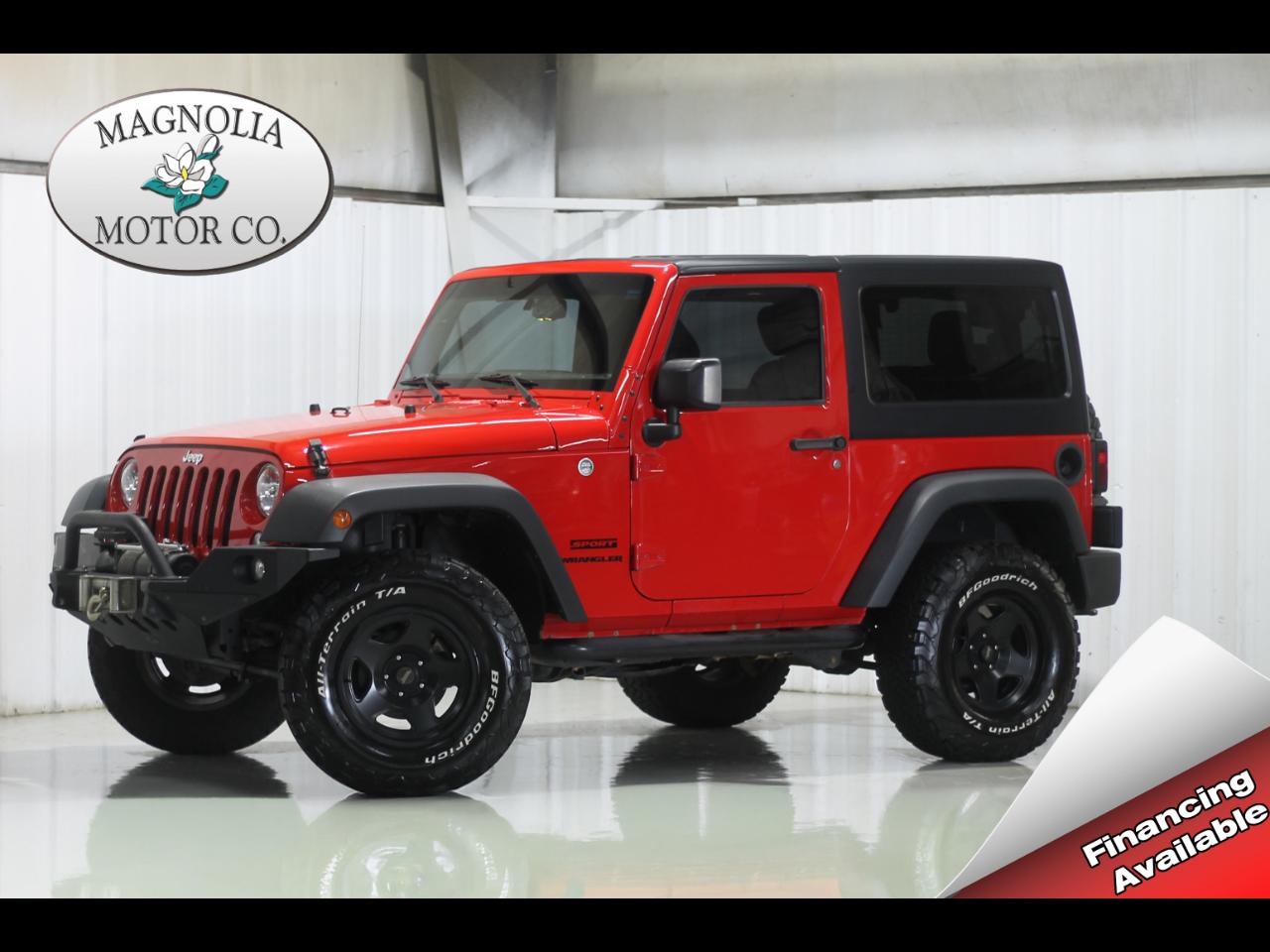 Jeep Wrangler 4WD 2dr Sport 2016