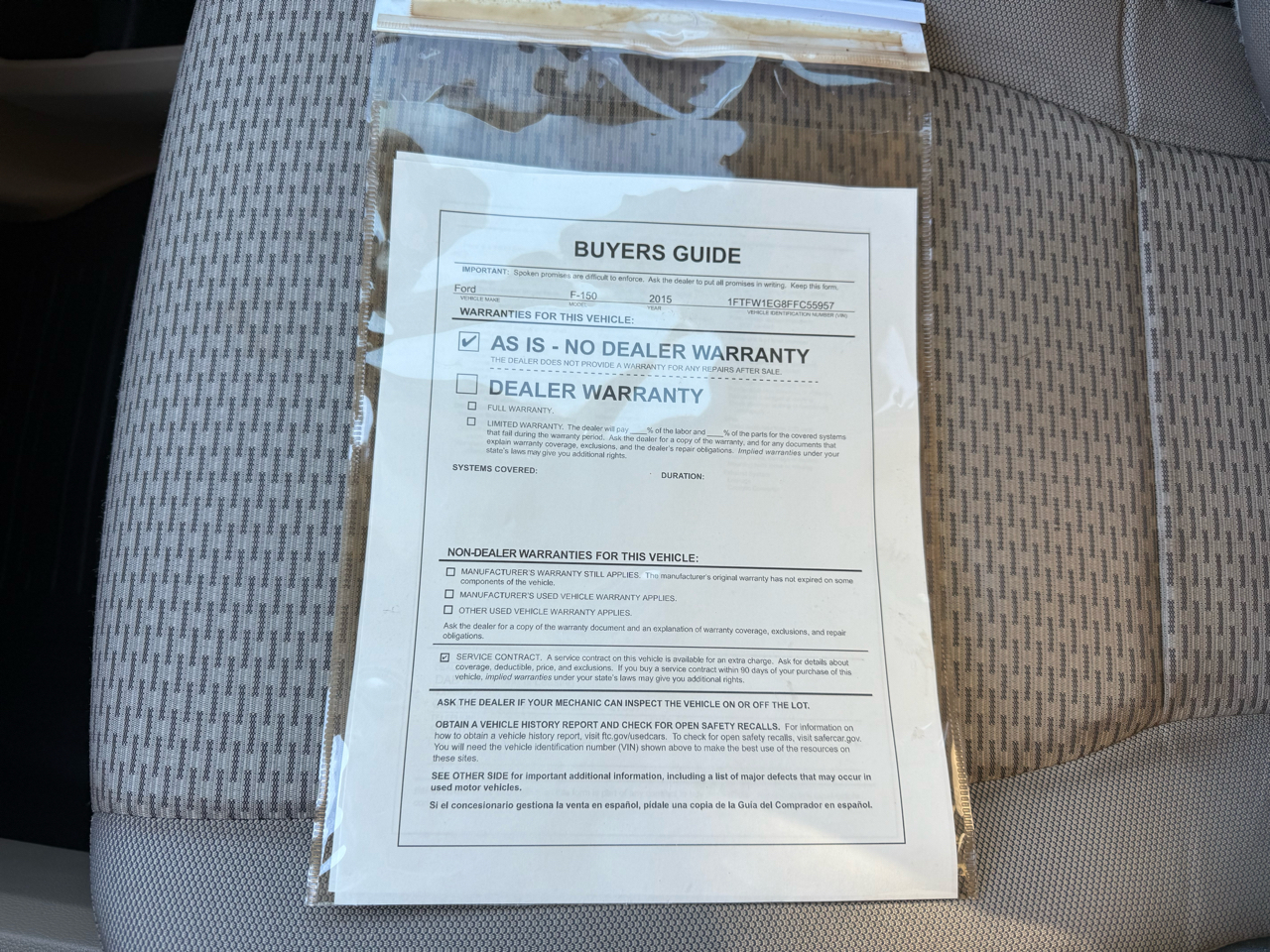 Ford F-150 4WD SuperCrew 145" XLT 2015