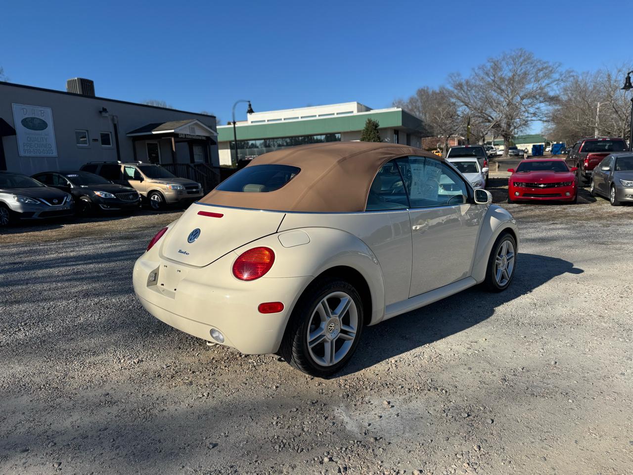 Volkswagen New Beetle Convertible 2dr Convertible GLS Turbo Auto 2004