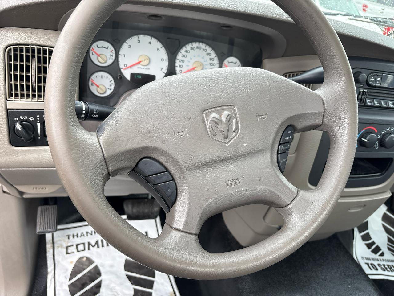 Dodge Ram 1500 2dr Reg Cab 120.5" WB ST 2003