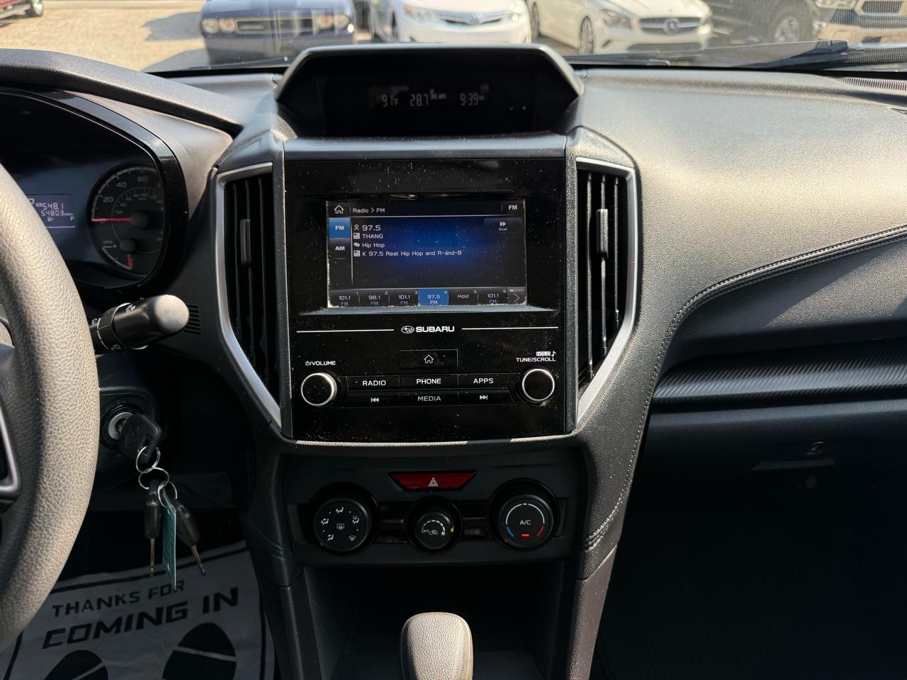 Subaru Impreza 2.0i 4-door CVT 2017