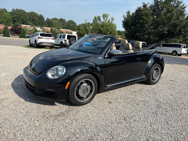 Black 2013 Volkswagen Beetle Convertible Front-Wheel Drive Automatic