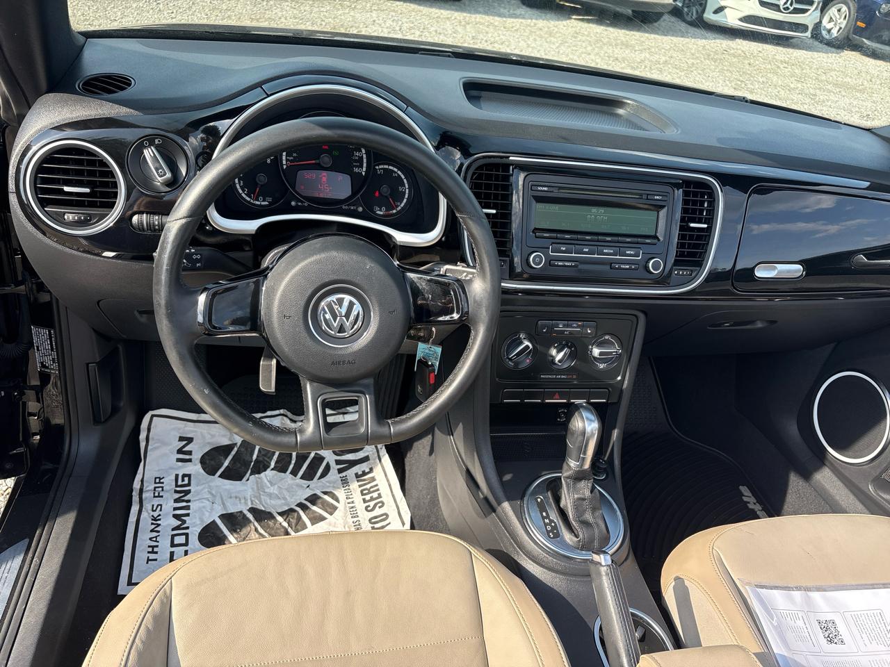 Volkswagen Beetle Convertible 2dr Auto 2.5L PZEV 2013