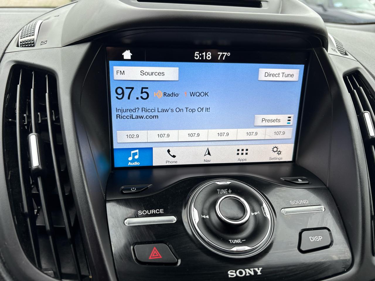 Ford Escape Titanium FWD 2017