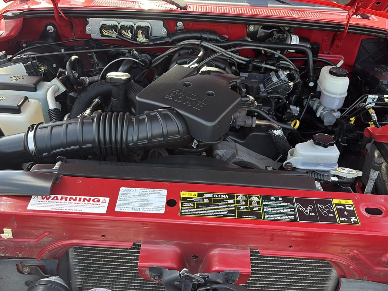 Ford Ranger 4WD 4dr SuperCab 126" Sport 2011