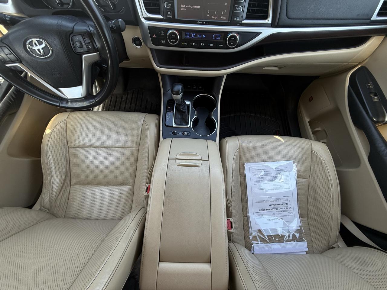 Toyota Highlander AWD 4dr V6 Limited (Natl) 2015