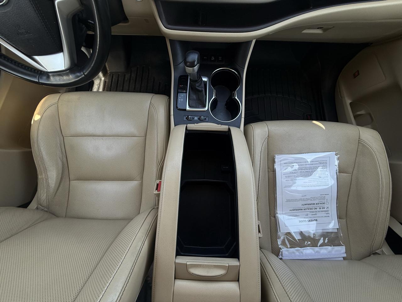 Toyota Highlander AWD 4dr V6 Limited (Natl) 2015