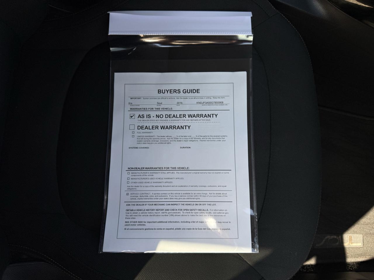 Kia Soul 5dr Wgn Auto + 2016