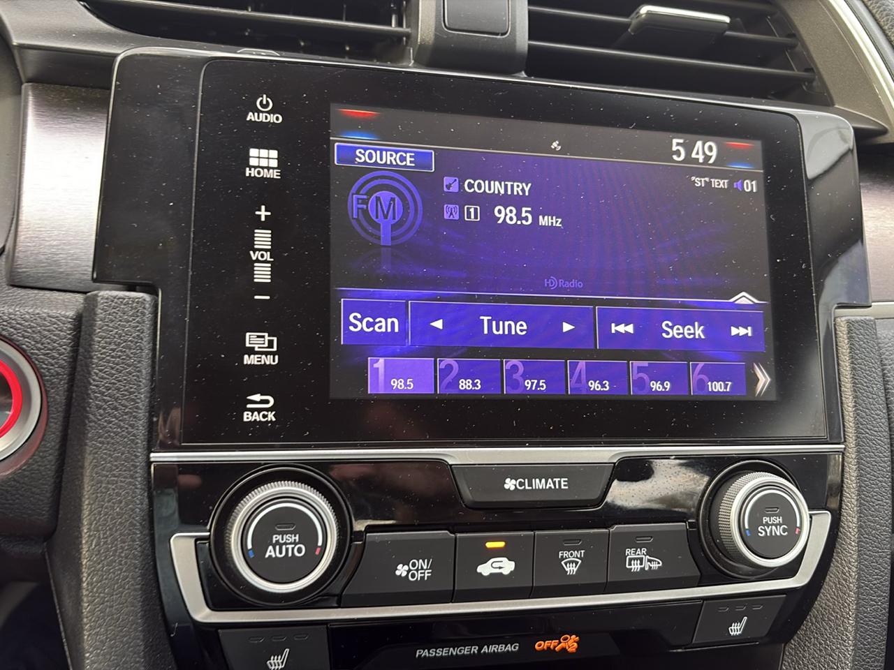 Honda Civic Sedan EX-T CVT 2018