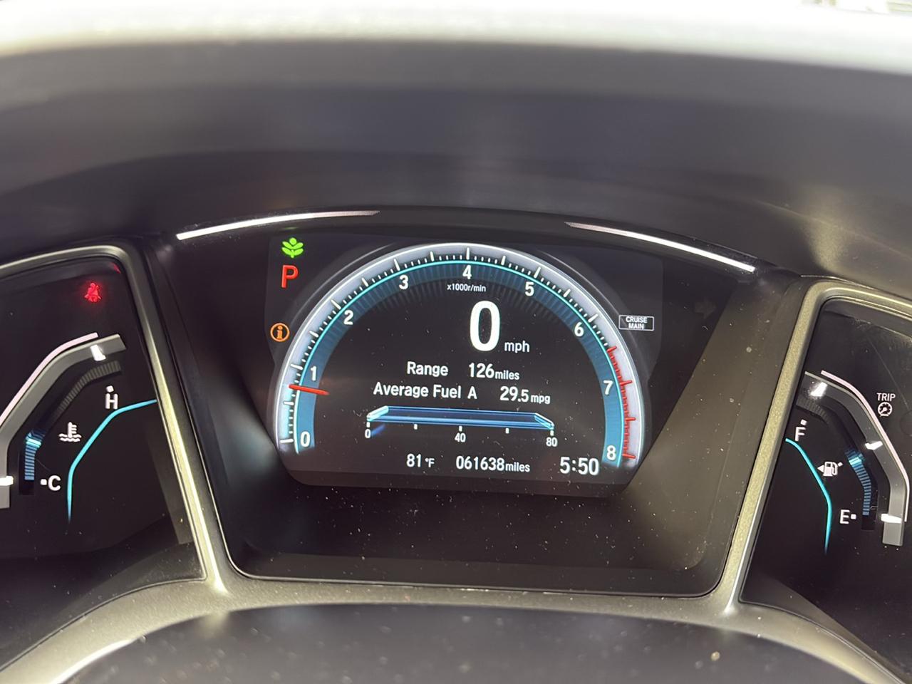Honda Civic Sedan EX-T CVT 2018