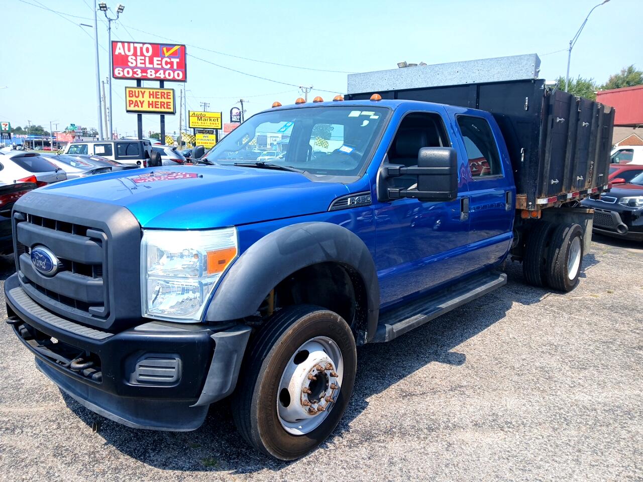Ford F-450 SD Crew Cab DRW 2WD 2016 Ford F-450 SD Crew Cab DRW 2WD 2016
