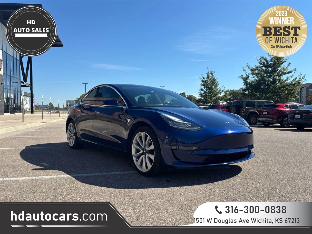 2018 Tesla Model 3 Long Range Sedan 4D