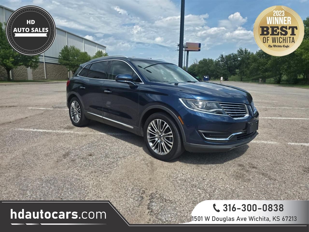 2017 Lincoln MKX Reserve Sport Utility 4D