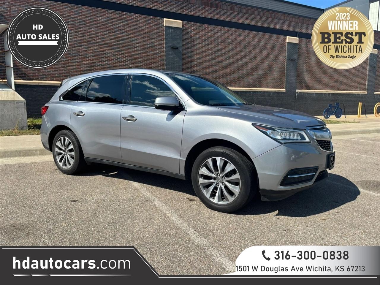 2016 Acura MDX Sport Utility 4D