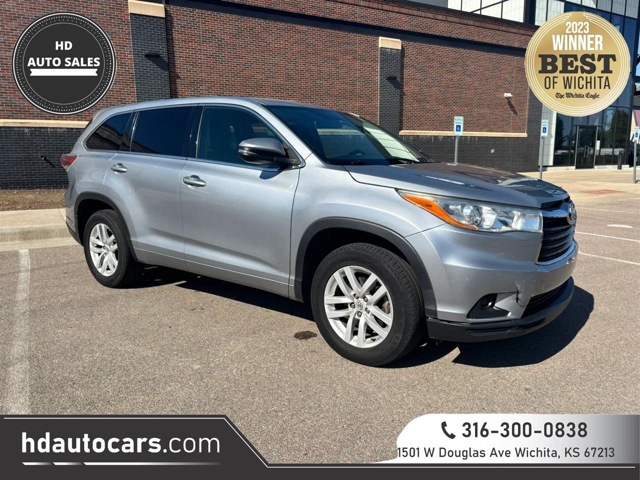 2014 Toyota Highlander LE Sport Utility 4D