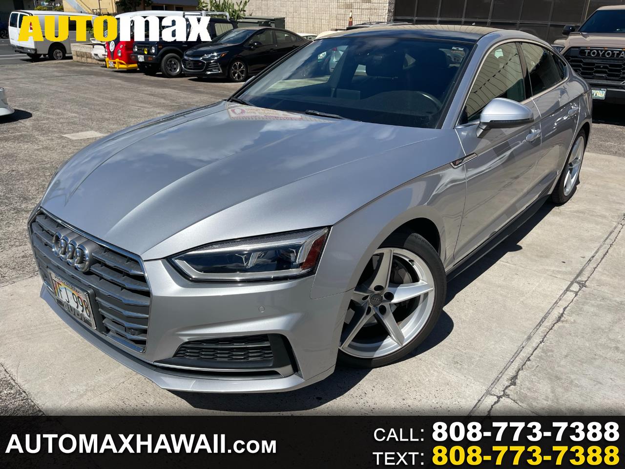 2018 Audi A5 Sportback 2.0T Quattro Premium Plus