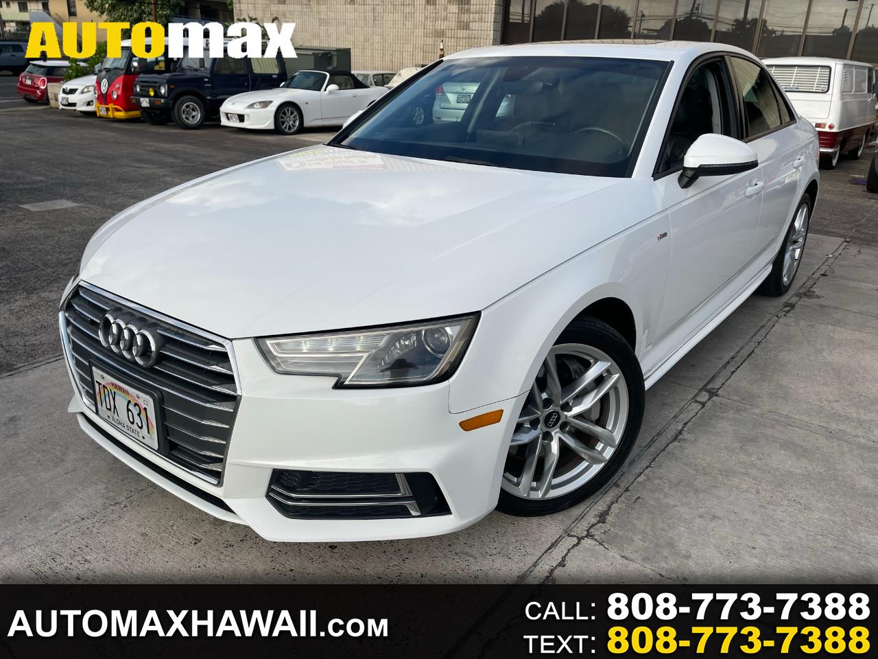 2017 Audi A4 2.0T Premium quattro Sedan