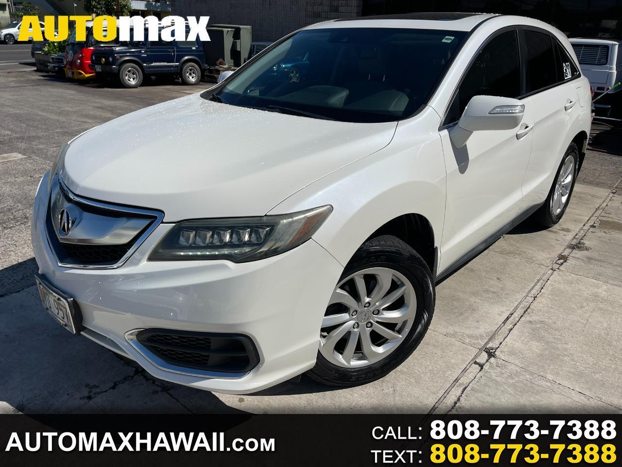 2016 Acura RDX 6-Spd AT w/ Technology Package