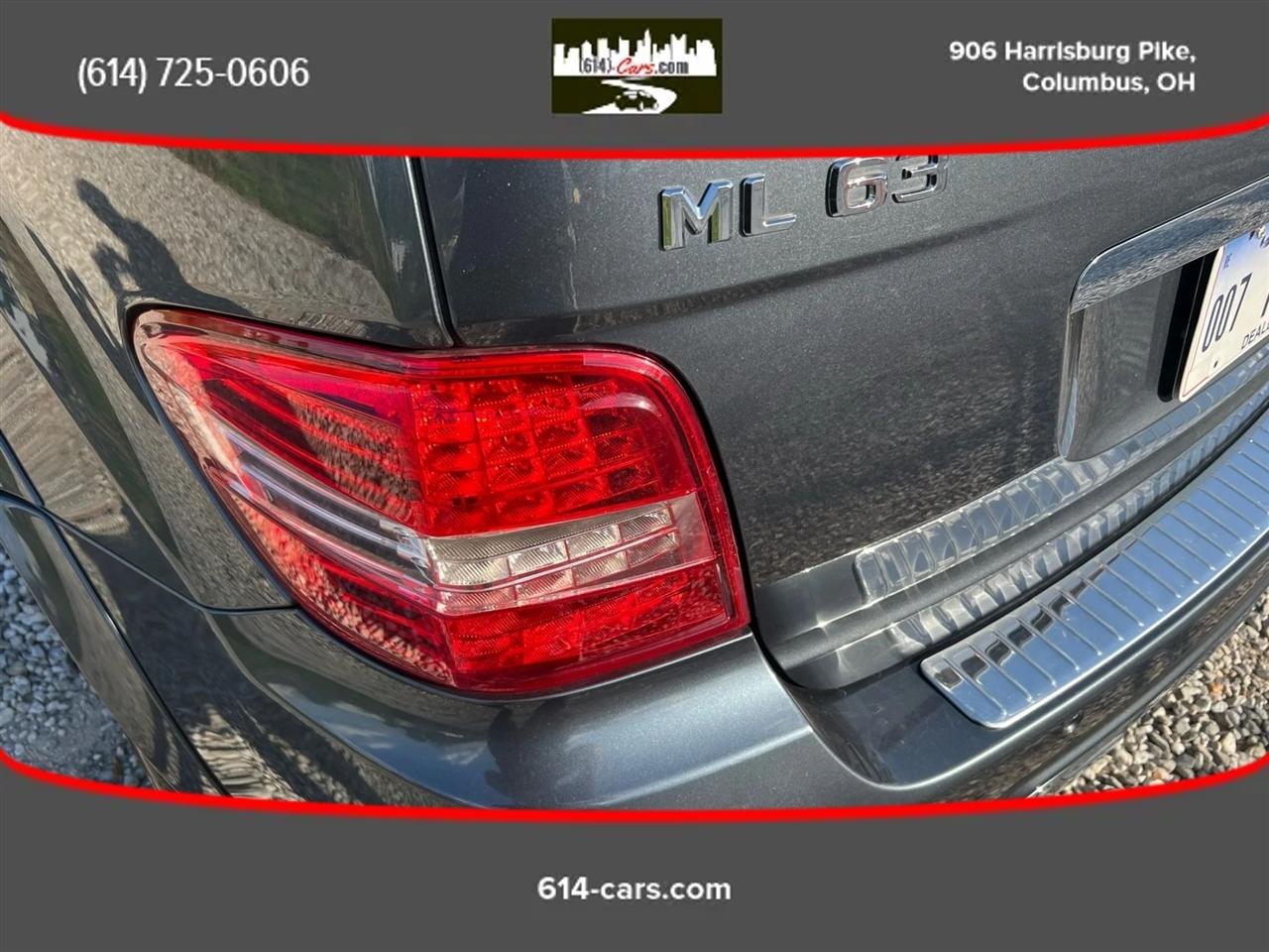 Mercedes-Benz M-Class ML63 AMG 2011