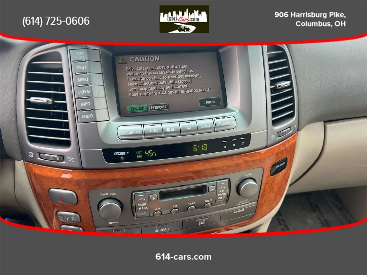 Lexus LX 470 Sport Utility 2004