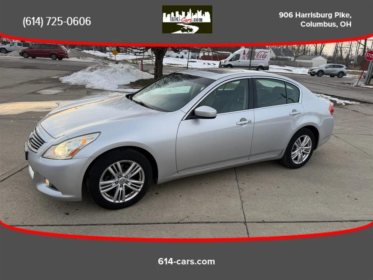 2012 Infiniti G Sedan 37x AWD